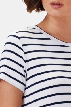 Berkeley Dream Knit Tee - Marine Stripe 7 Berkeley Dream Knit Tee - Marine Stripe -Women Clothing Sales 9493 Berkeley Marine Stripe 4