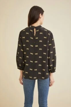 Endora Washable Silk Blouse - Jaguar -Women Clothing Sales 9603 Endora Jaguar 1607 web ab38658c d37e 4fb5 966c 9837dcd0347b