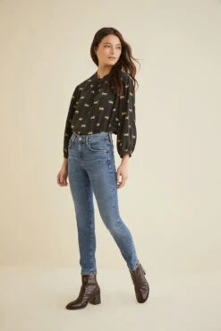 Endora Washable Silk Blouse - Jaguar -Women Clothing Sales 9603 Endora Jaguar 1676 web 41be32a1 d76e 44df b906 abacc7fa4955