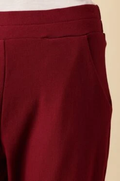 Skylar Luxe Fleece Jogger - Mulberry -Women Clothing Sales 9647 Skylar Luxe Mulberry 5