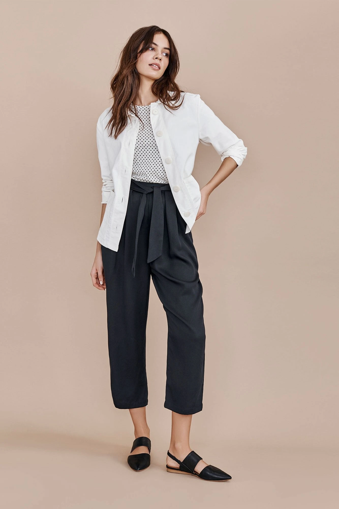 Anissa TENCEL™ Twill Pant - ReAmour 1 Anissa TENCEL™ Twill Pant - ReAmour