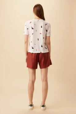 Odilia Reverie Slub Tee - Terrazzo 6 Odilia Reverie Slub Tee - Terrazzo -Women Clothing Sales 9828 Odilia Slub Terrazzo 3