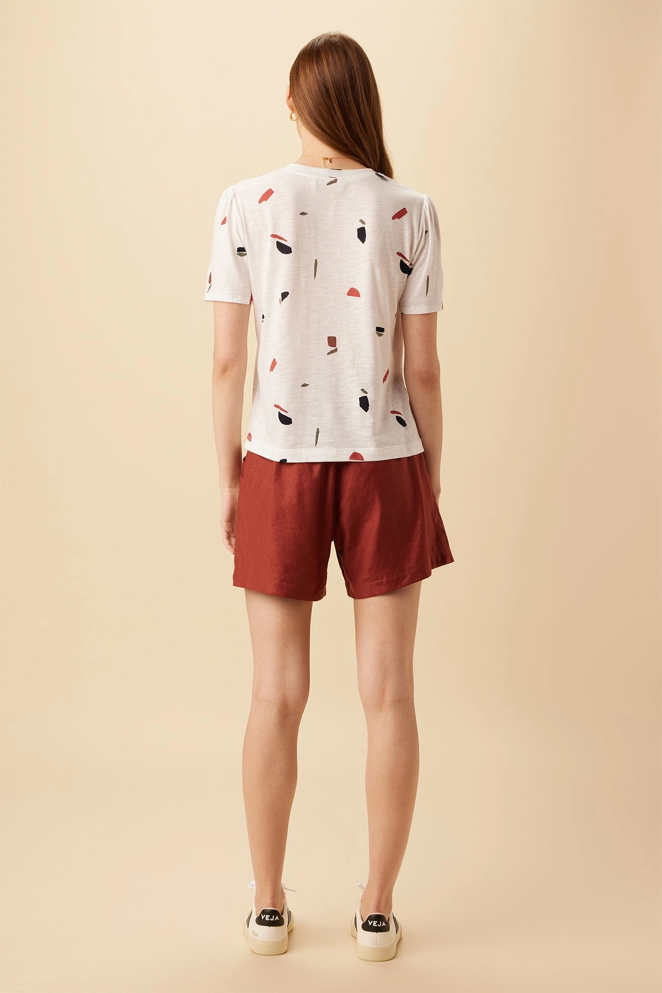 Odilia Reverie Slub Tee - Terrazzo 3 Odilia Reverie Slub Tee - Terrazzo - Image 3