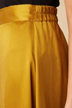 Blaze Cottonseed Cupro Skirt - Gold -Women Clothing Sales 9837 Blaze Cupro Gold 6