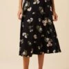 Blaze Washable Silk Skirt - Ladera Floral