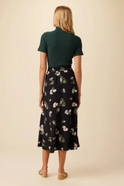 Blaze Washable Silk Skirt - Ladera Floral -Women Clothing Sales 9838 Blaze Ladera Floral 3