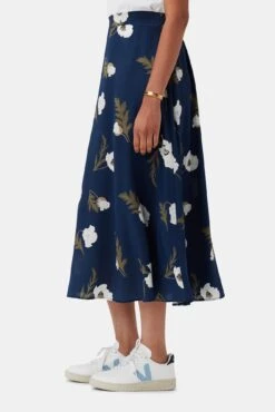 Blaze Washable Silk Skirt - Luna -Women Clothing Sales 9838 Blaze Luna 2