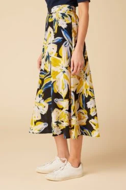 Blaze Washable Silk Skirt - Marbella -Women Clothing Sales 9838 Blaze Silk Marbella 2