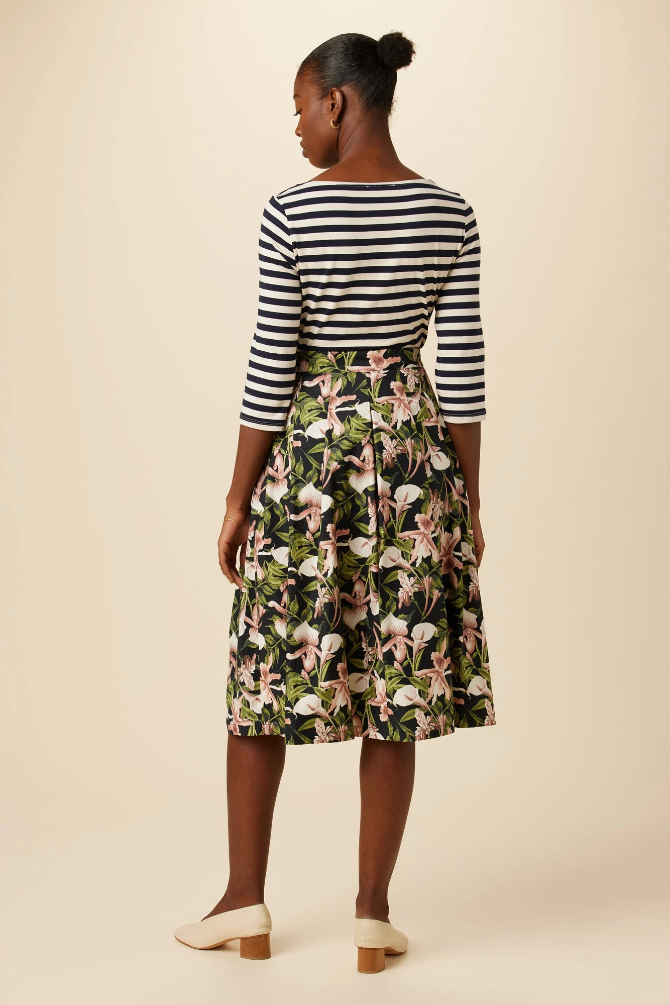 Mariah Organic Cotton Skirt - Lily 4 Mariah Organic Cotton Skirt - Lily - Image 4