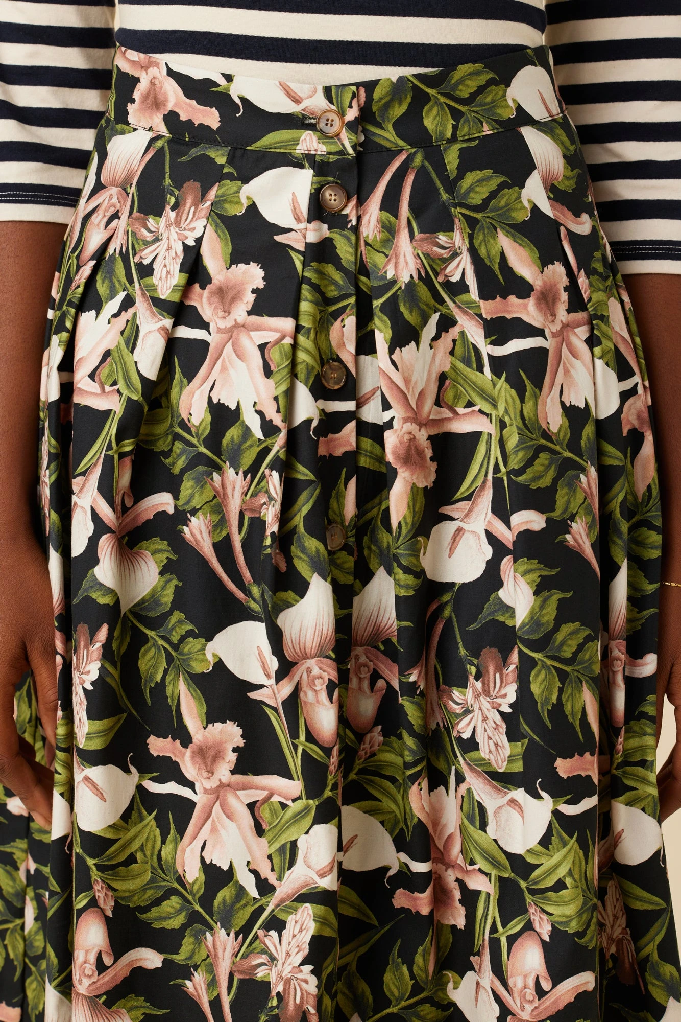 Mariah Organic Cotton Skirt - Lily 5 Mariah Organic Cotton Skirt - Lily - Image 5