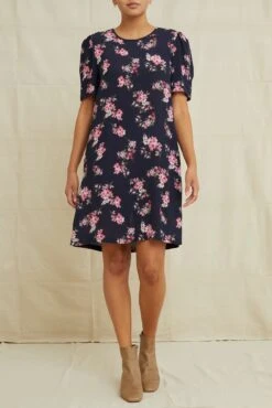 Darla Viscose Dress - Whitby Floral