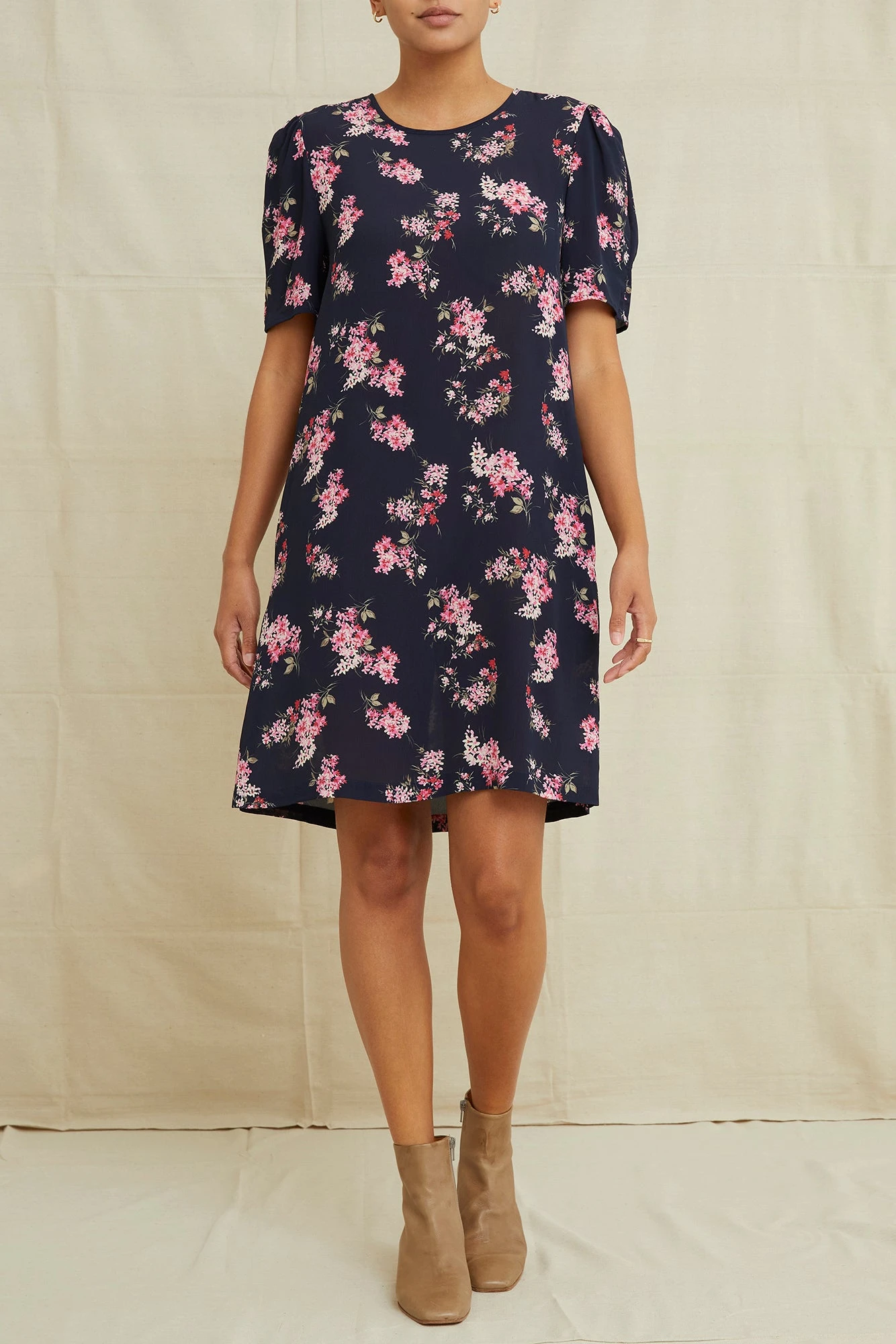 Darla Viscose Dress - Whitby Floral 1 Darla Viscose Dress - Whitby Floral