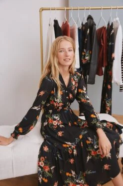 Dannica Ecovero Dress - Treviso Orange