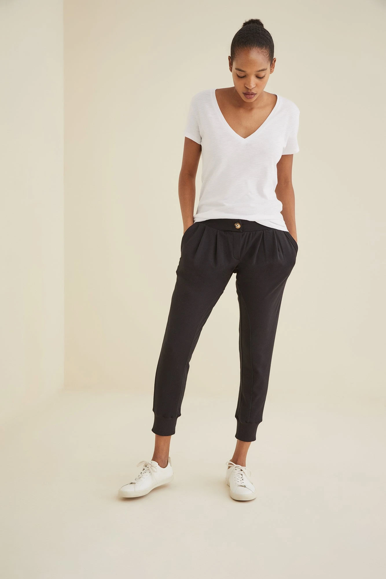Jamie Pleated Joggers - ReAmour 1 Jamie Pleated Joggers - ReAmour