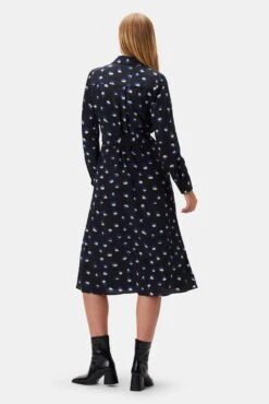 Joyce Washable Silk Dress - Pavo -Women Clothing Sales Joyce Silk Pavo 3