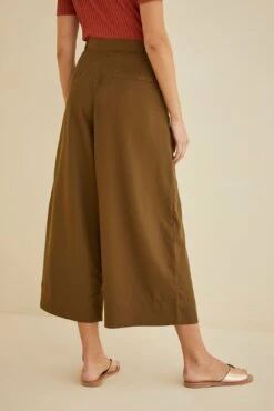 Kowtow Pleat Pants - Khaki -Women Clothing Sales KOWTOW Pleat Pants Exclusive Khaki 1337 web bc07a196 353d 4d8b ad08 16633b1b99c6