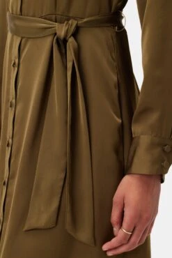 Joyce Dress - Bronzed Olive -Women Clothing Sales LS Joyce Bronzed Olive 5