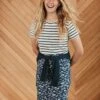 Vindy Reverie Knit Skirt - Zola Floral