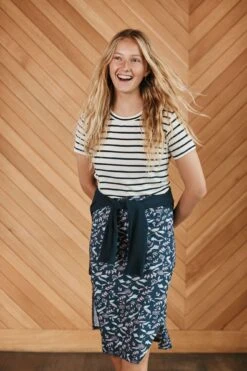 Vindy Reverie Knit Skirt - Zola Floral