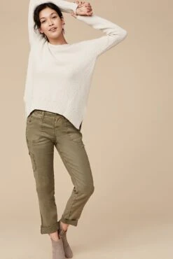 Dayla Cargo Pants 36 Dayla Cargo Pants -Women Clothing Sales level99 dayla cargo olive 0013 web