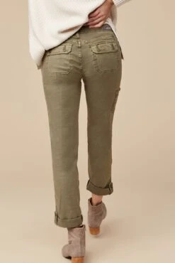 Dayla Cargo Pants 37 Dayla Cargo Pants -Women Clothing Sales level99 dayla cargo olive 0039 web
