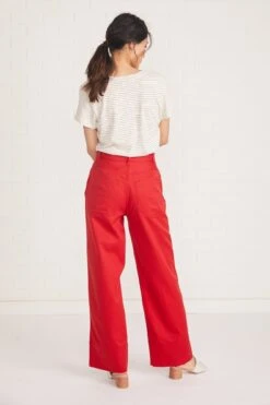 Kowtow Stage Pant -Women Clothing Sales stage pant red 045 web